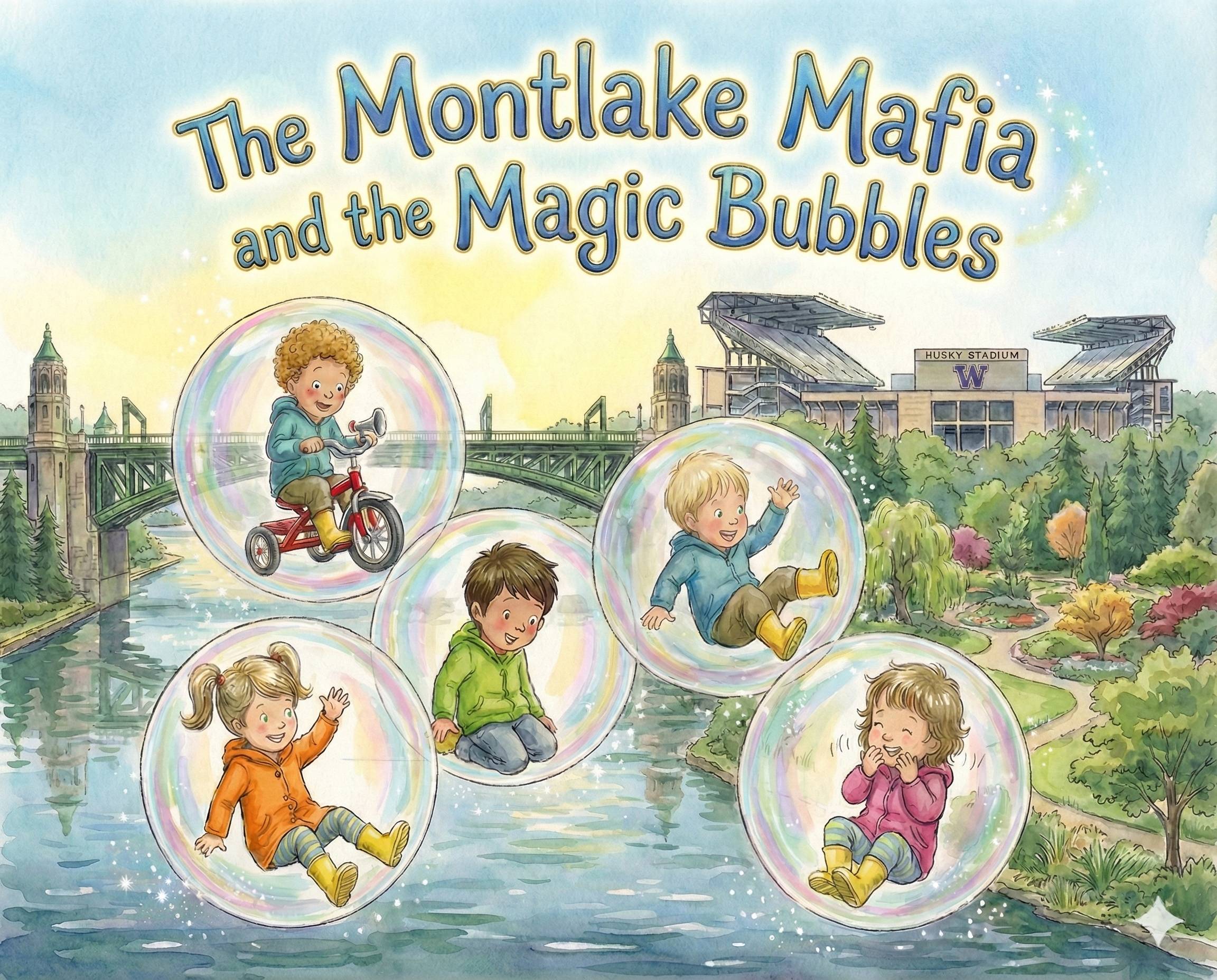 AI-generated kids book cover