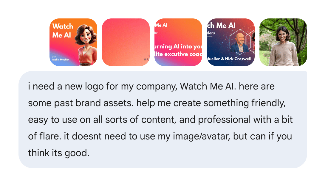 Initial branding prompt