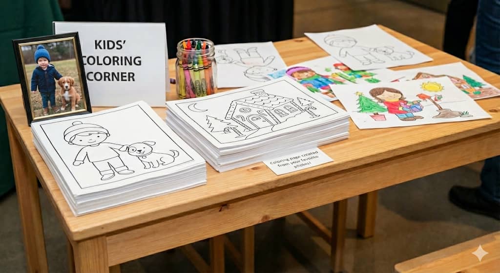 Coloring sheet example